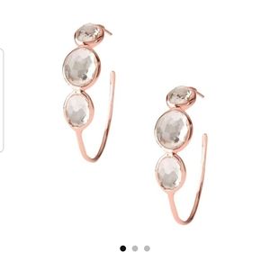 Ippolita candy 3 stone hoops